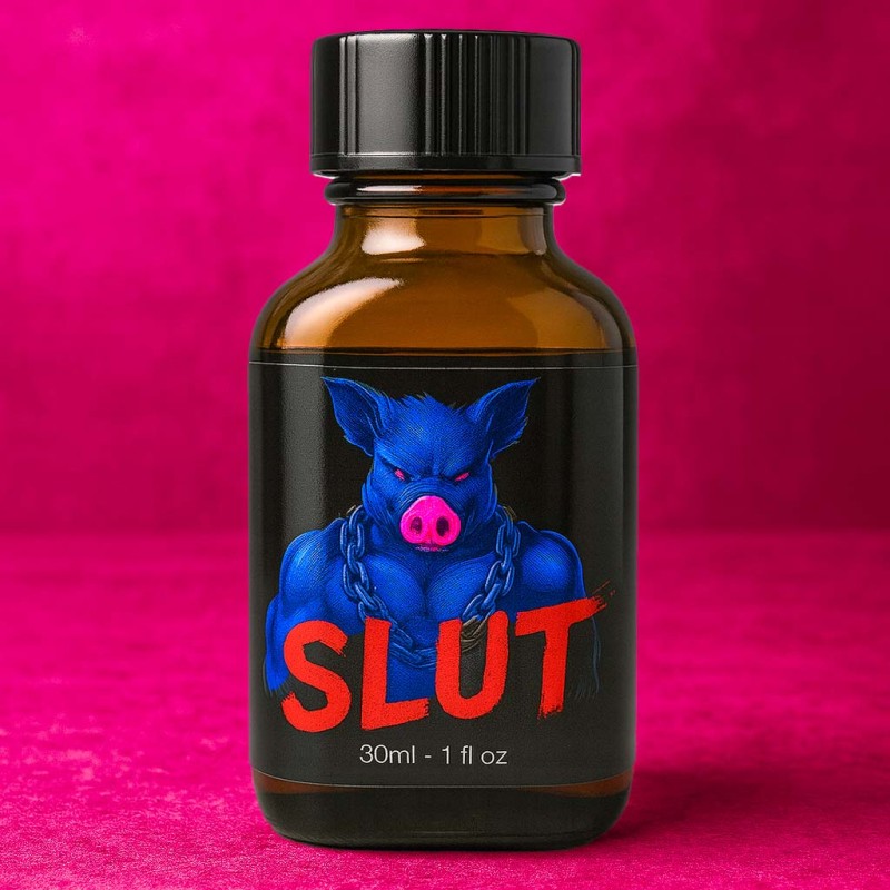 SLUT AMYL POPPERS 30 ml|ALPHA POPPERS|Tigerversand – we reply fast, even faster via WhatsApp! Fastest shipping from our warehouses in Germany and Switzerland.|Amylnitrit Poppers