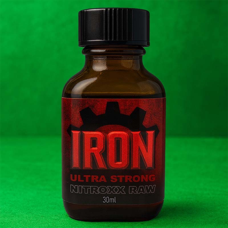 Iron Nitroxx Raw 30 ml|ALPHA POPPERS|Tigerversand – we reply fast, even faster via WhatsApp! Fastest shipping from our warehouses in Germany and Switzerland.|Amylnitrit Poppers