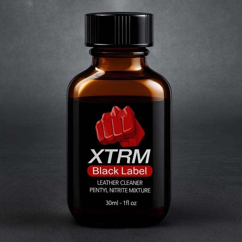 XTRM BLACK LABEL FIST 30ml|XTRM|Tigerversand – we reply fast, even faster via WhatsApp! Fastest shipping from our warehouses in Germany and Switzerland.|Pentylnitrit Poppers