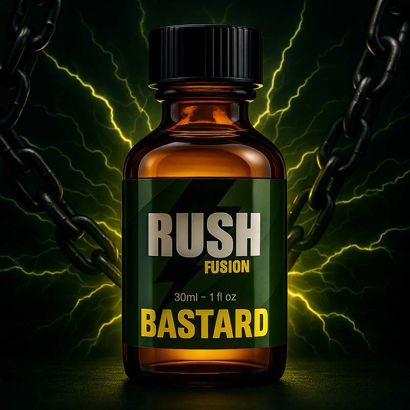 RUSH BASTARD 30 ML|XTRM|Tigerversand – we reply fast, even faster via WhatsApp! Fastest shipping from our warehouses in Germany and Switzerland.|Propyl Poppers