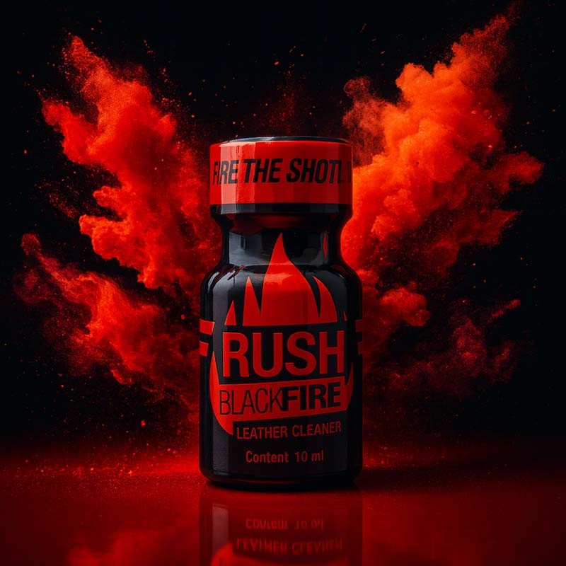 Rush Black Fire 10ml|PREMIUM PENTYL|TV|Pentylnitriet Poppers