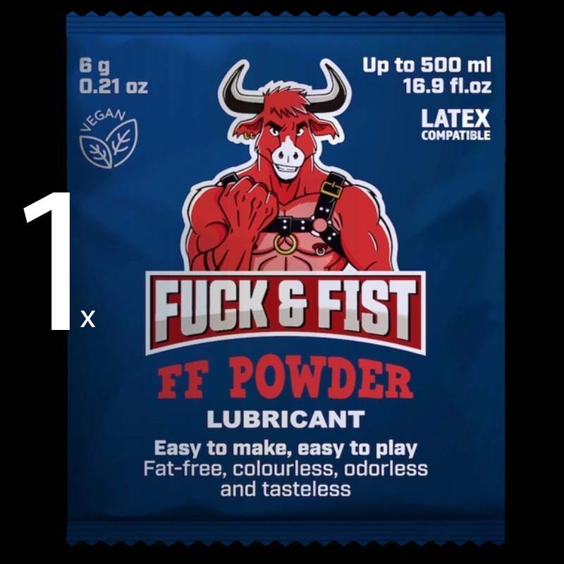 FUCK & FIST FF POWDER Fist lubricant powder 6g|TOY PLAYER|TV|Fistlube
