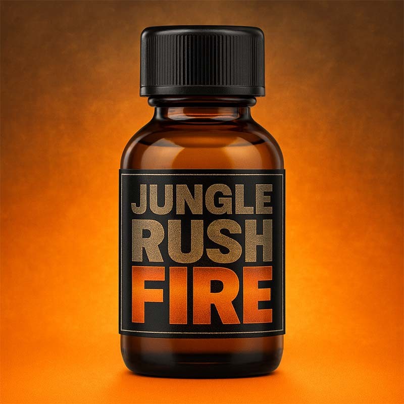 JUNGLE RUSH FIRE 10ml|ALPHA POPPERS|TV|Pentylnitrit Poppers