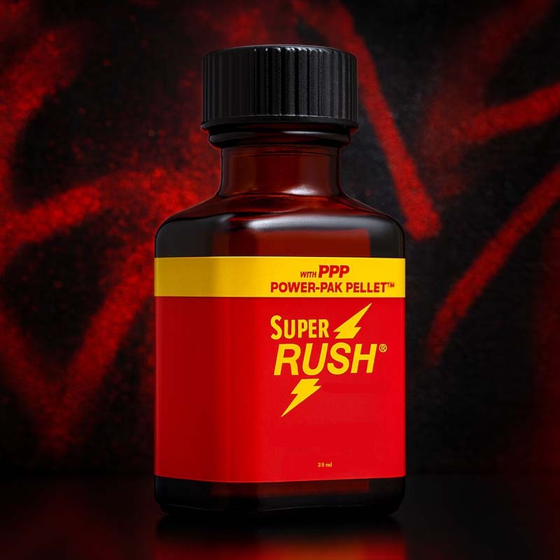 Super RUSH US-PWD in the Box 25 ml|RUSH POPPERS|TV|Pentyl nitrite Poppers