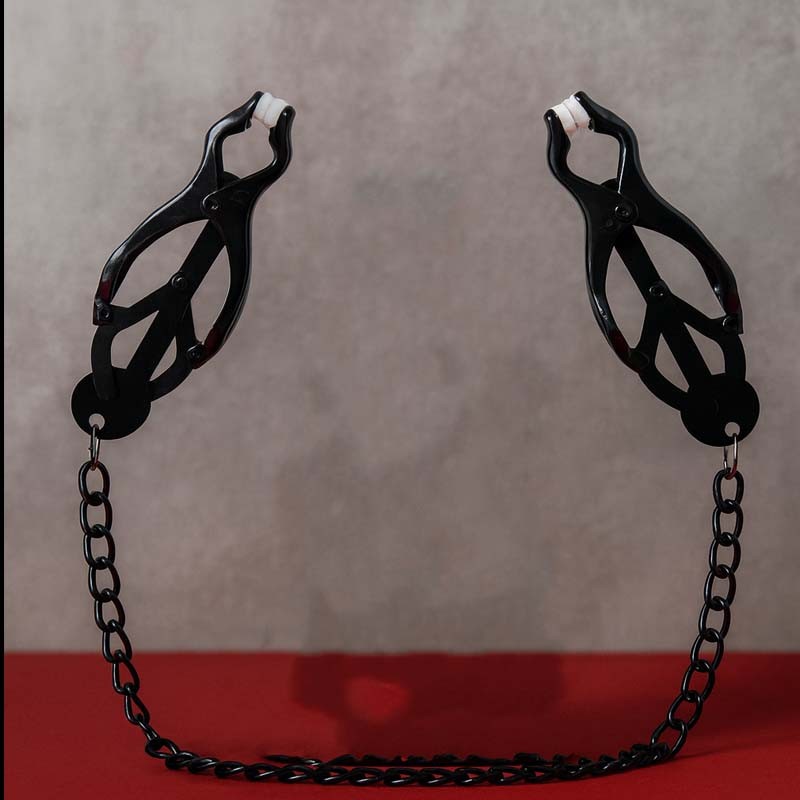 Clover Clamps mit Kette|Alpha X|TV|Nippelklemmen