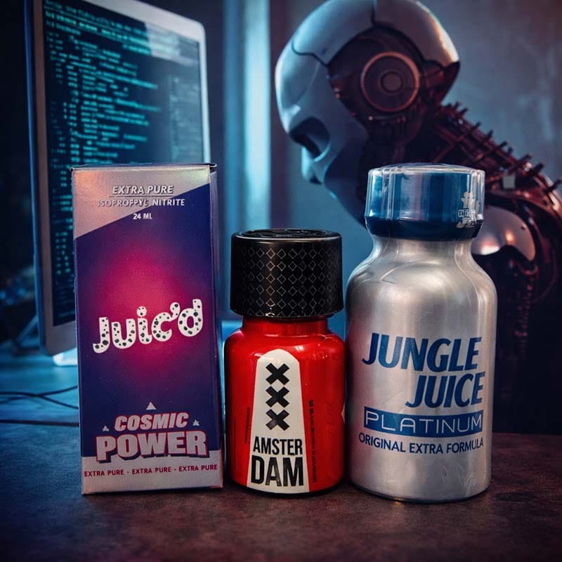 MEGA DEAL – JUIC’D · XXX · PLATINUM|BLACK TIGER POPPERS|TV|Poppers & combination packages