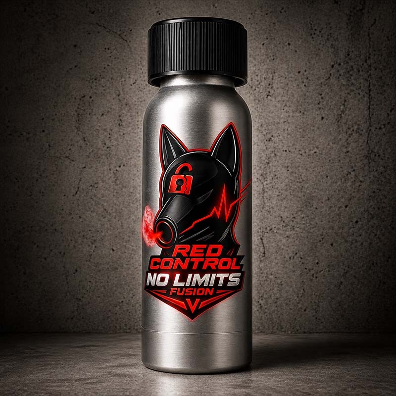 RED CONTROL NO LIMITS FUSION 24 ML|ALPHA POPPERS|TV|Pentylnitrite Poppers