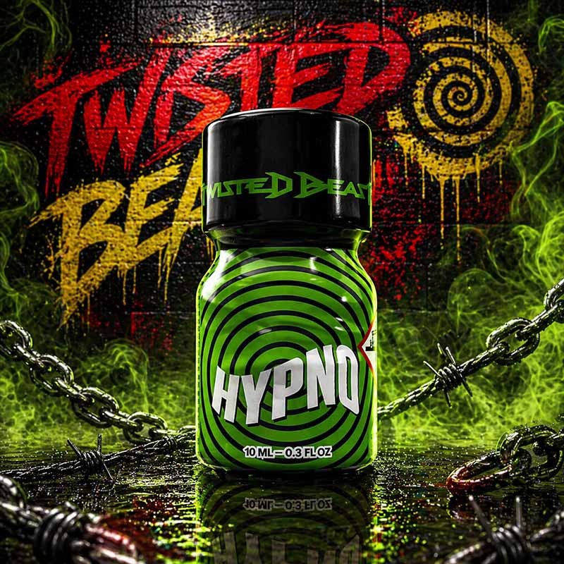 Hypno TWISTED BEAST 10ml|ALPHA POPPERS|TV|Pentylnitrit Poppers