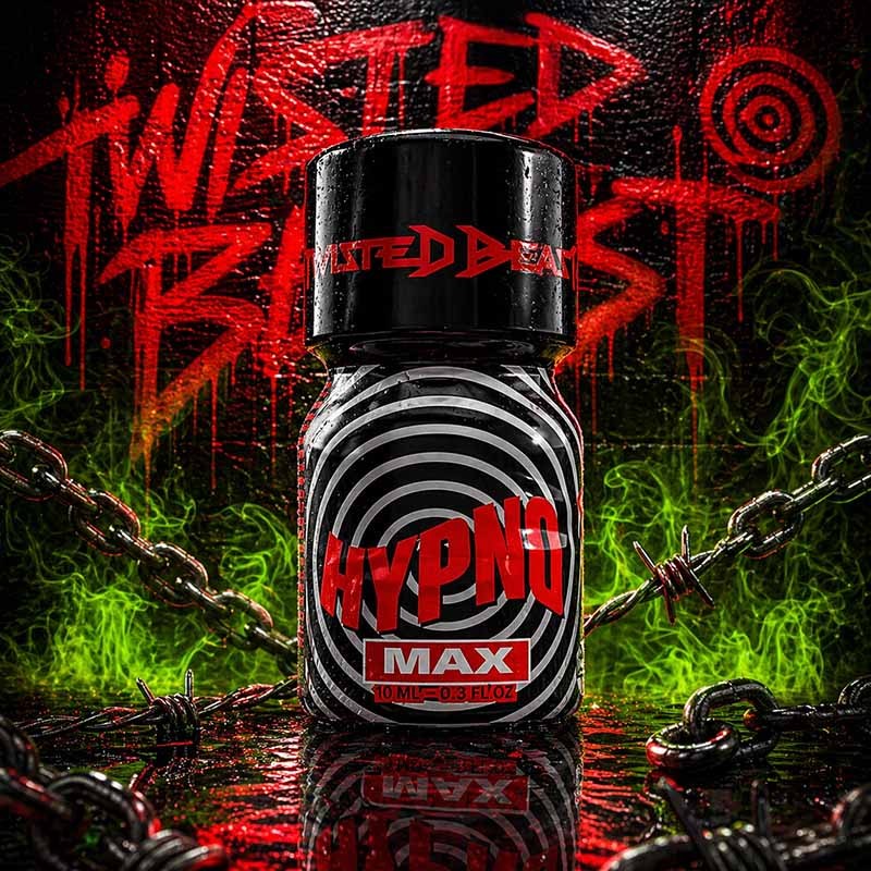 Hypno Max TWISTED BEAST 10ml|ALPHA POPPERS|TV|Butanol Poppers