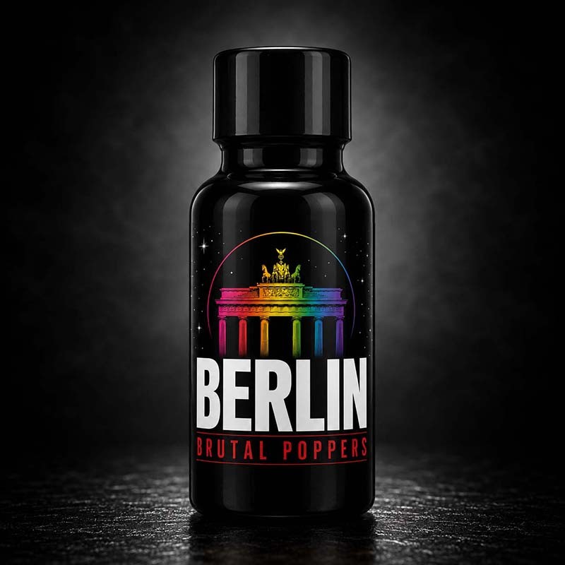 BERLIN BRUTAL 24ml|ALPHA POPPERS|TV|Pentylnitrit Poppers