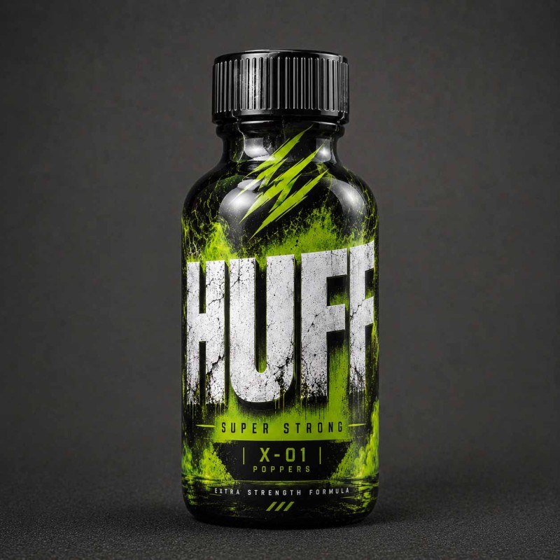 HUFF X-01 ULTRA STRONG 24 ml|ALPHA POPPERS|TV|Pentylnitrit Poppers
