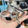 XL Stainless Steel Handcuffs & Ankle Cuffs|® XLeathers|TV|BDSM beperkingen
