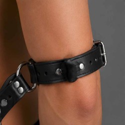 Genuine Leather Elbow Restraints|® XLeathers|TV|BDSM bondage