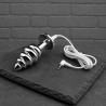 Gerippter Bipolar E-Stim Plug|Zoolix|TV|Analtoys