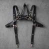 Bondage Mercenary Harnessträger aus Echtleder|® XLeathers|TV|BDSM Harness