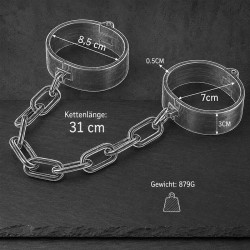 MENOTTES MASSIVES EN ACIER INOXYDABLE AMSTERDAM|XTRM|TV|Bondage BDSM