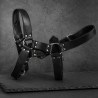 XLS Leather Studded Harness|® XLeathers|TV|BDSM Harnas