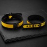 Puppy neoprene yellow collar with D-ring|665|TV|Bondage BDSM