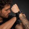 Leder-Handfesseln abschließbar & gepolstert|® XLeathers|TV|BDSM Fesseln