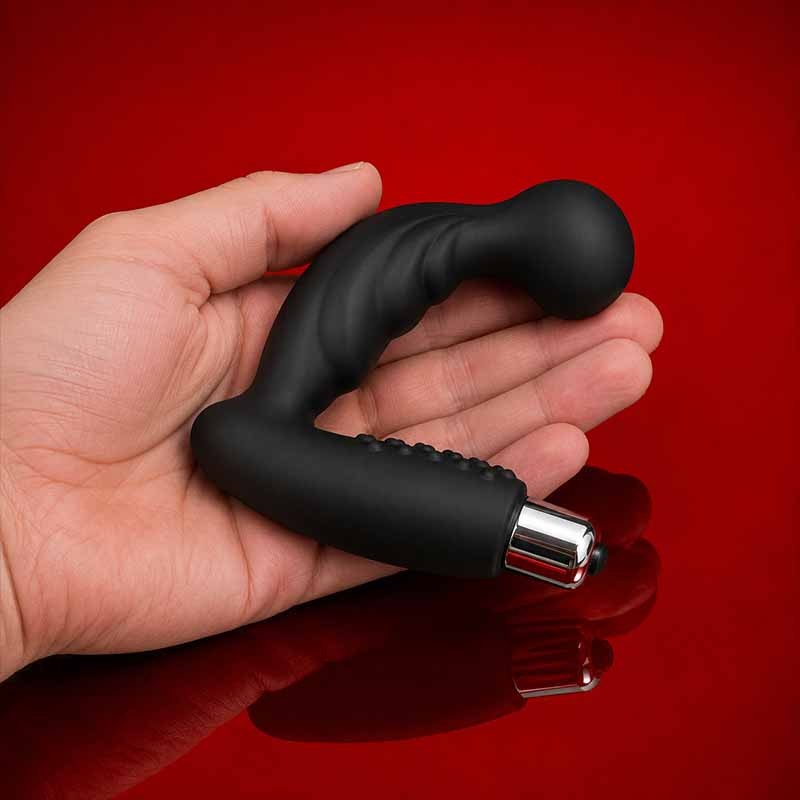 Silicone prostate massager|TOY PLAYER|TV|Anal toys
