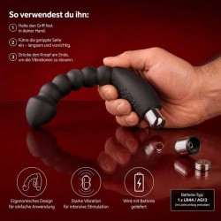 Kugel Prostata-Massager aus Silikon|TOY PLAYER|TV|Analtoys