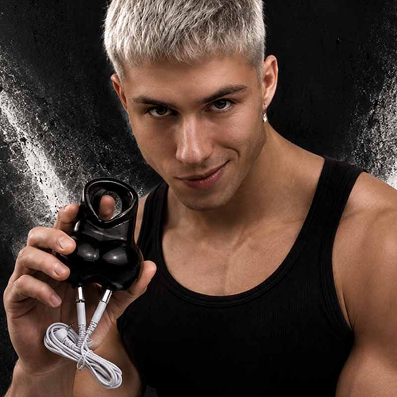 Shock Estim Scrotum Sleeve|TOY PLAYER|TV|Peniskäfige