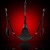 Trigonaler Sling für Fisting – Komplettset aus Canvas Black|665|TV|BDSM Sling Schaukeln