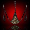 Trigonaler Sling für Fisting – Komplettset aus Canvas Camouflage|665|TV|BDSM Sling Schaukeln