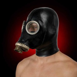 Russian GP5 gas mask with...