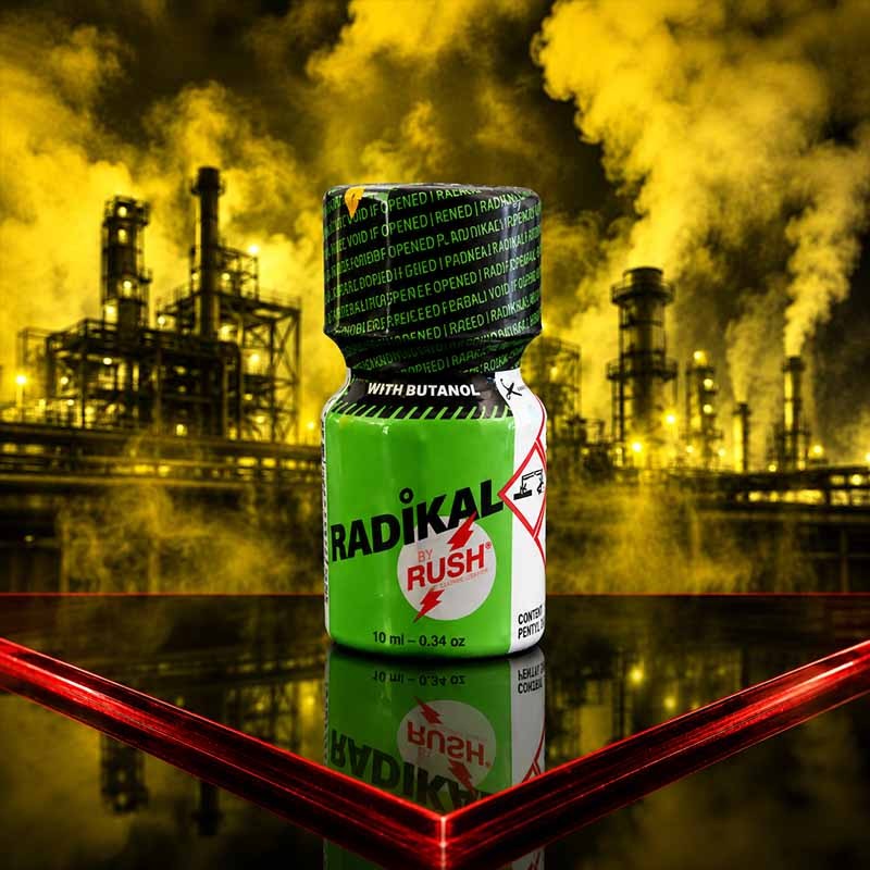 RADIKAL BY RUSH GREEN 10 ML|RUSH POPPERS|TV|Amylnitrit Poppers