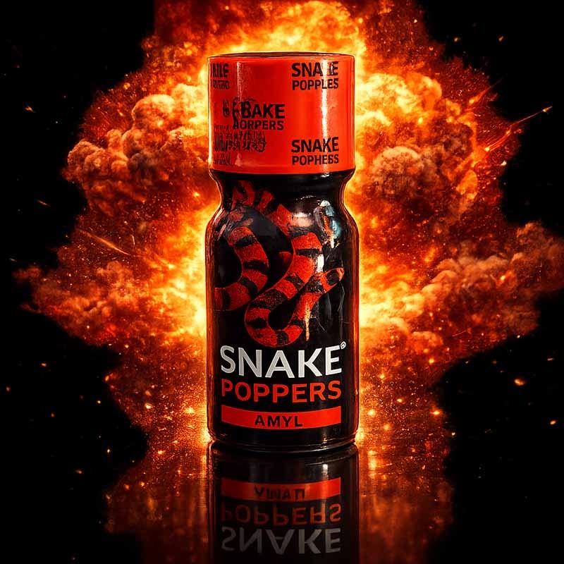 SNAKE AMYL - 15ml|FRENCH POPPERS|TV|Amylnitrit Poppers
