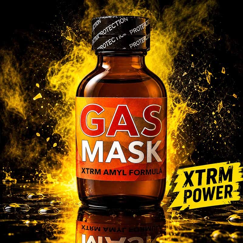 GASMASK AMYL 25 ml|XTRM|TV|Amylnitriet Poppers