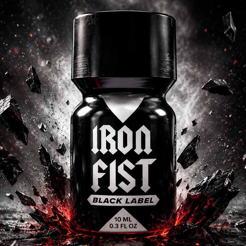 IRON FIST BLACK PENTYL 10ml|PWD EUROPE|TV|Pentylnitrit Poppers
