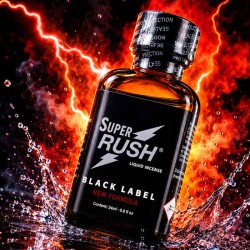 SUPER RUSH BLACK 24 ml|RUSH POPPERS|TV|Amylnitrit Poppers