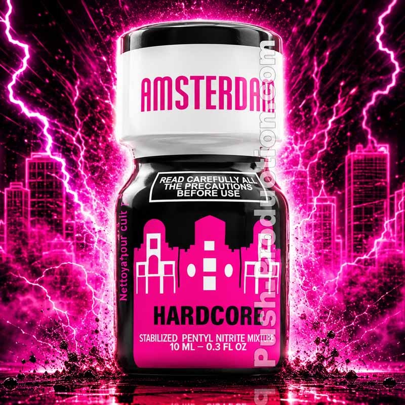 Amsterdam Hardcore 10ml|PWD EUROPE|TV|Pentylnitrit Poppers