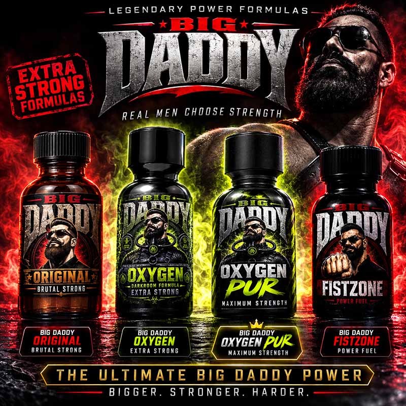 4 x Big Daddy ULTIMATE|ALPHA POPPERS|TV|Propyl Poppers