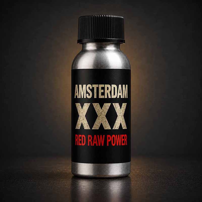 AMSTER`D RED XXX ALU BOTTLE 25 ML|XTRM|TV|Pentylnitrit Poppers
