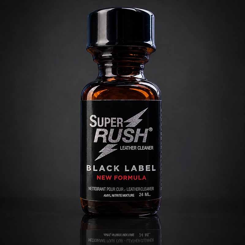 SUPER RUSH BLACK 24 ml|RUSH POPPERS|TV|Amylnitrit Poppers