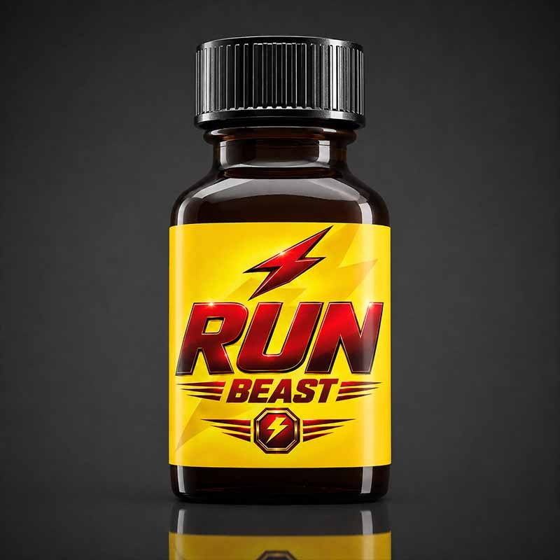 RUN BEAST LARGE 24 ML|ALPHA POPPERS|TV|Pentylnitrit Poppers