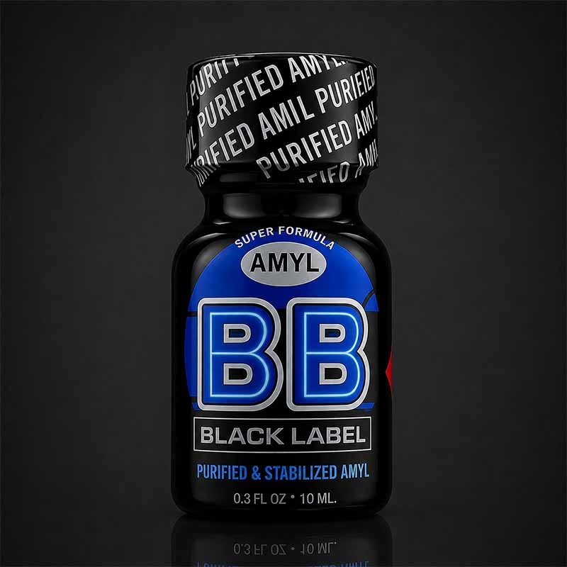 BB AMYL Black Label 10 ml|PWD EUROPE|TV|Amylnitriet Poppers