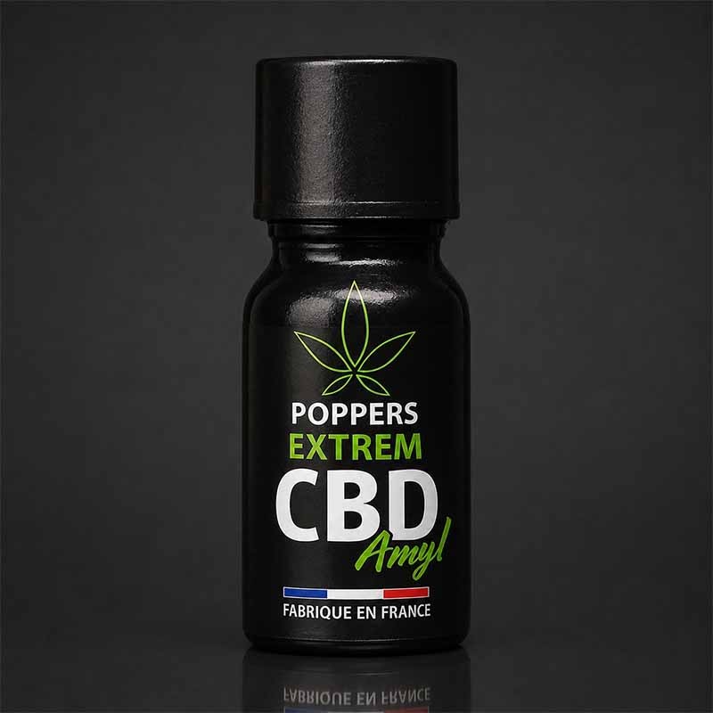 Extrêmement CBD-Amyl - 15ml|FRENCH POPPERS|TV|Nitrite d'amyle Poppers