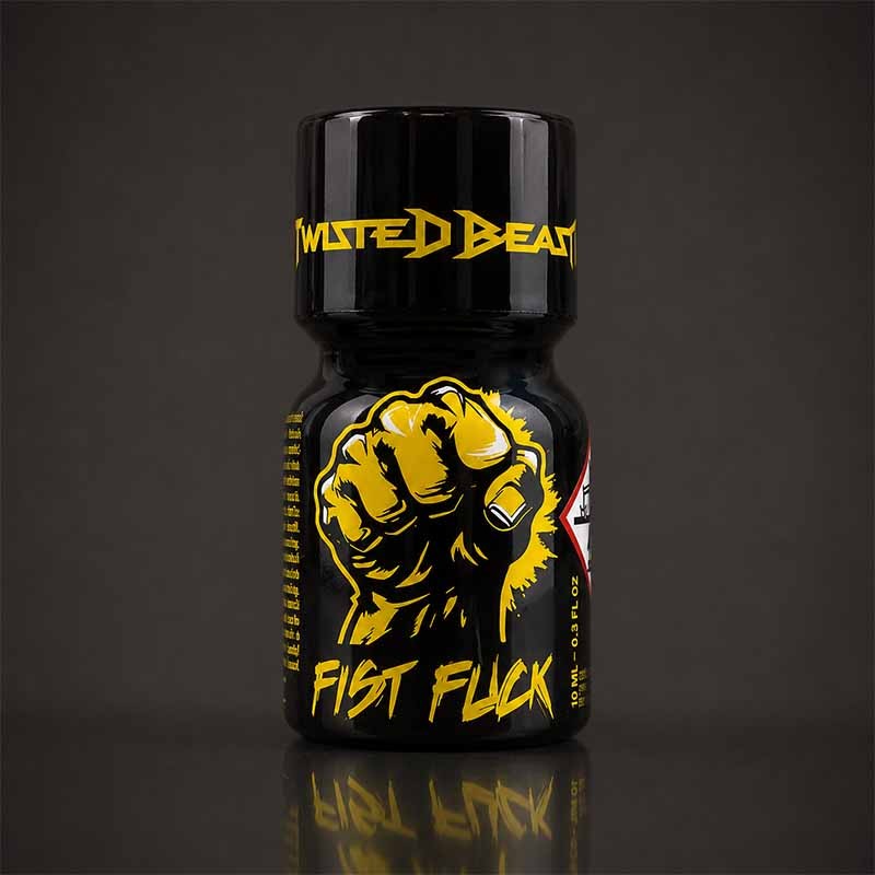 Fist Fuck Yellow TWISTED BEAST 10ml|Twisted Beast Poppers|TV|Pentylnitrite Poppers