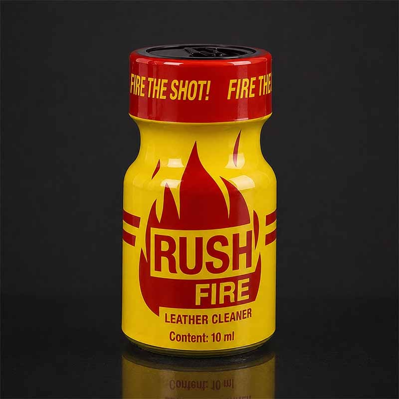 RUSH FIRE USA 1974, 10 ml|RUSH POPPERS|TV|Amyl nitrite Poppers