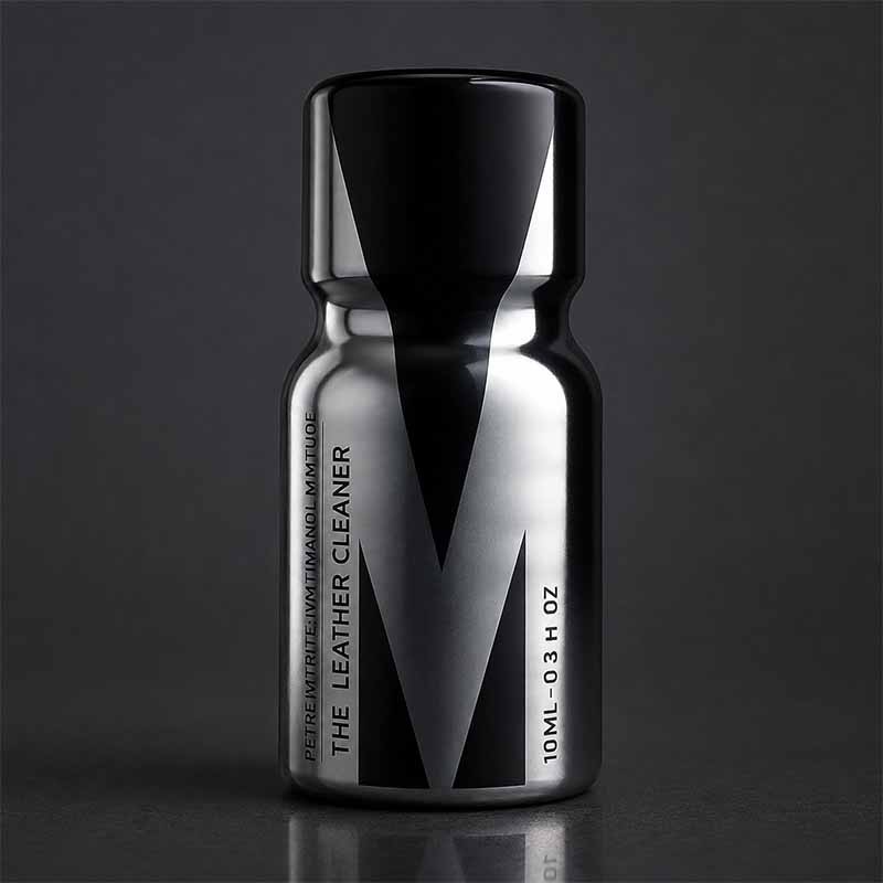 M The Leather Silver 10 ml|PWD EUROPE|TV|Pentylnitrite Poppers