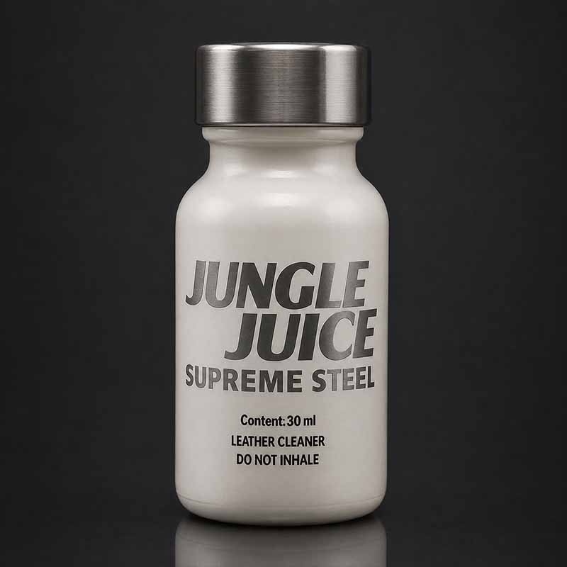 SUPREME STEEL 30 ml JUNGLE JUICE|LOCKERROOM POPPERS|TV|Butanol Poppers