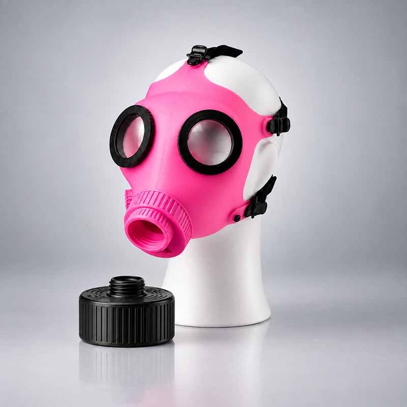 XTRM Rubber Mask Void Pink-Black|XTRM|TV|Masken