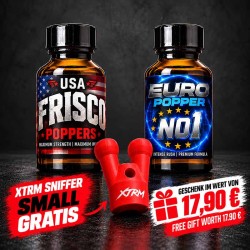BATTLE USA FRISCO vs. EURO POPPER NO.1, 2x 10 ml