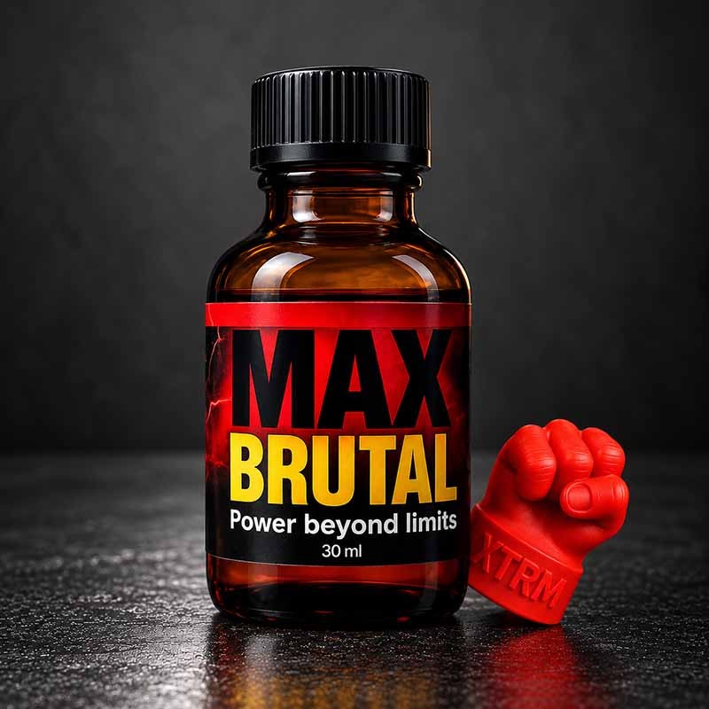 MAX BRUTAL 30 ml|MAX POPPERS|TV|Propyl Poppers