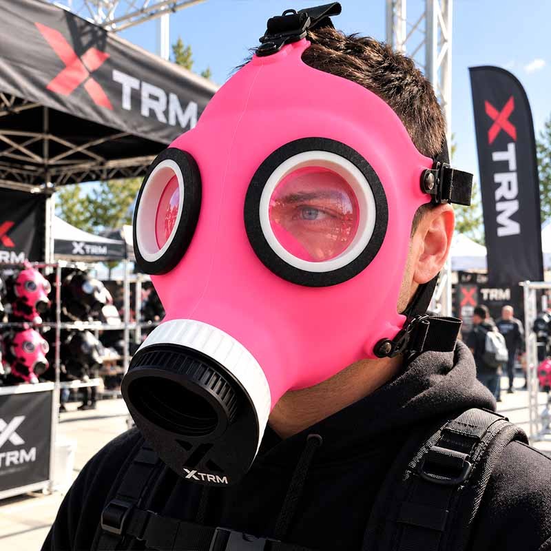 XTRM PINK White FUSION|XTRM|TV|Masken