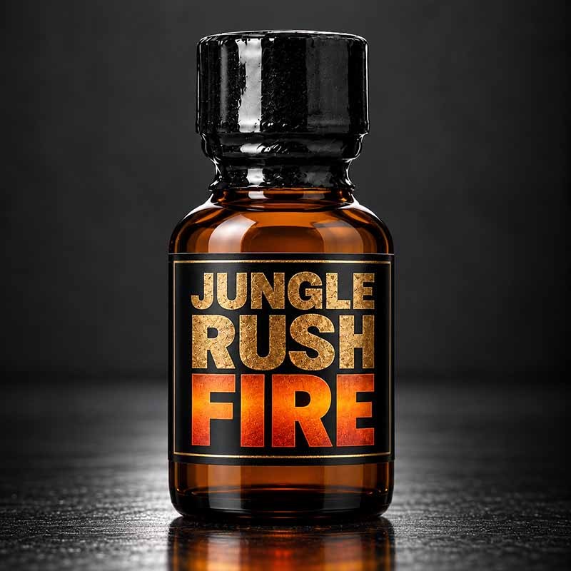 JUNGLE RUSH FIRE 10ml|ALPHA POPPERS|TV|Pentylnitrite Poppers